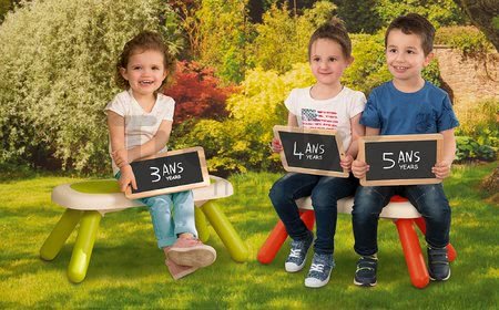 Lavica pre deti KidBench Smoby červená s UV filtrom od 18 mesiacov