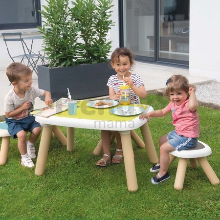 Stôl pre deti Kid Furniture Table Green Smoby zelená s UV filtrom od 18 mes