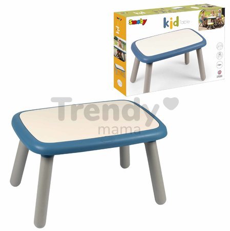 Stôl pre deti Kid Table Smoby modrý s UV filtrom od 18 mes