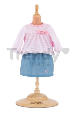 Oblečenie sada Top & Skirt Mon Grand Poupon Corolle pre 36 cm bábiku od 24 mes