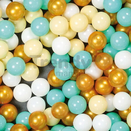Plastové loptičky Balls Ludi 90 kusov od 6 mes