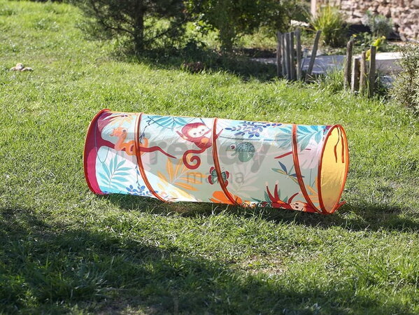 Preliezací tunel Jungle Play Tunnel Ludi 3 otvory od 24 mes