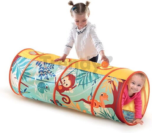 Preliezací tunel Jungle Play Tunnel Ludi 3 otvory od 24 mes