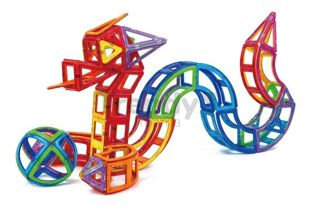 Stavebnica magnetická Kreatívna súprava Creative Set Magformers 90 dielov