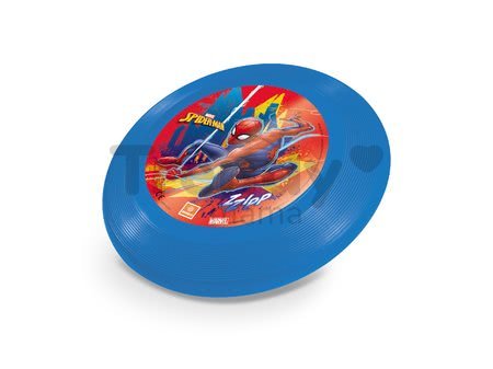 Lietajúci tanier Spiderman Mondo modrý 23 cm