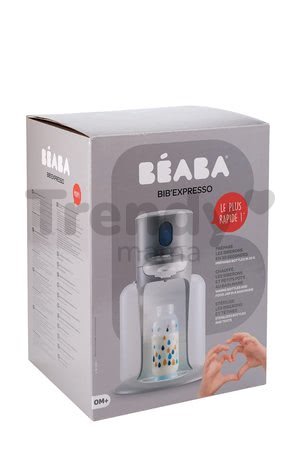 Bib'expresso® Steril 3v1 Beaba príprava mlieka a sterilizátor šedý od 0 mesiacov