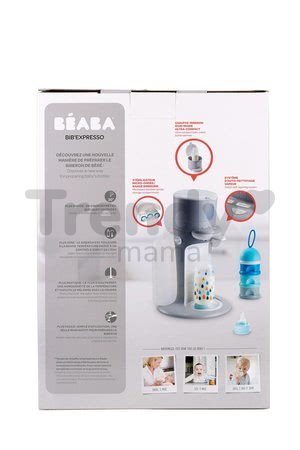 Bib'expresso® Steril 3v1 Beaba príprava mlieka a sterilizátor šedý od 0 mesiacov