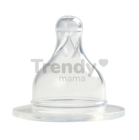 Cumlík na fľaše so širokým hrdlom Beaba Thick fluids Y-cut silikónový od 12 mesiacov 2 kusy