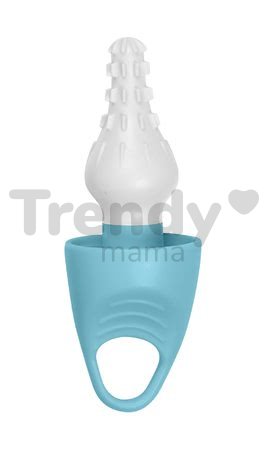 Čistiaca kefa Silicone Bottle Brush Beaba na čistenie dojčenských fliaš a cumlíkov biela 26 cm od 0 mes