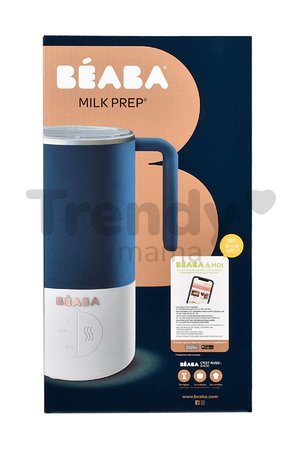 Príprava mlieka každého druhu Milk Prep® Night Blue Beaba 420 ml nerezové 22°C/37°C/48°C modré od 0 mes