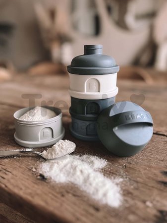 Dávkovač sušeného mlieka Formula Milk Container Beaba 4-dielny Mineral Grey Blue sivo-modrý od 0 mes