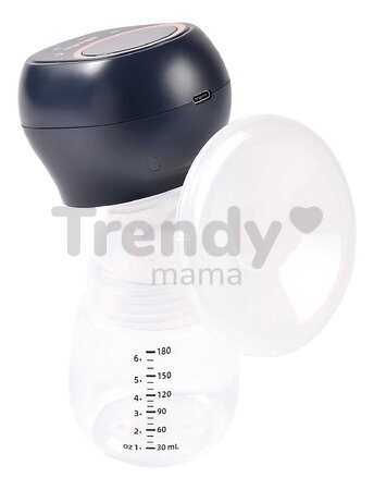 Odsávačka materského mlieka Single Electric Breast Pump Night Blue Beaba elektrická 3 režimy a 9 úrovní výkonu 180 ml BE911737