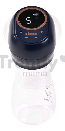 Odsávačka materského mlieka Single Electric Breast Pump Night Blue Beaba elektrická 3 režimy a 9 úrovní výkonu 180 ml BE911737