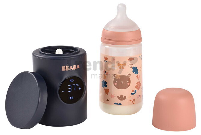 Ohrievač dojčenských fliaš Milk Nomad Night Blue Beaba ultra rýchly s rovnomerným ohrevom od 0 mes