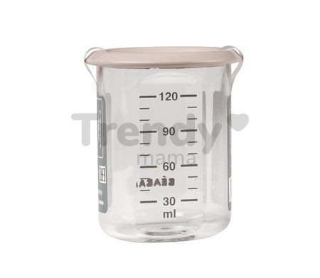 Dóza na jedlo Beaba Baby Portion 120 ml Tritan ružová od 0 mesiacov