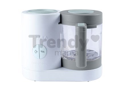 Parní vařič a mixér Beaba Babycook® Neo Grey White šedo-stříbrný od 0 měsíců