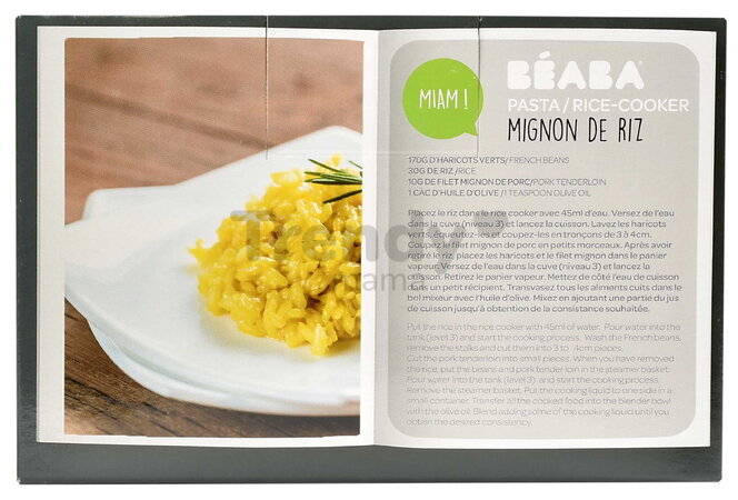 Nadstavec do variča Babycook® Neo Beaba na cestoviny a ryžu biely od 0 mes