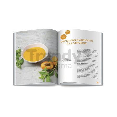 Kuchárska kniha podľa sezóny Beaba vo francúzštine od 4-24 mesiacov 80 ilustrovaných receptov