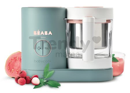 Parný varič a mixér Beaba Babycook® Neo Eucalyptus zeleno-strieborná od 0 mes