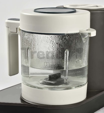 Parný varič a mixér Beaba Babycook Smart® Charcoal Grey čierno-biely