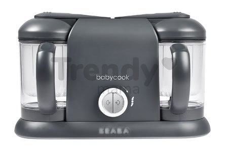 Parný varič a mixér Beaba Babycook® Duo Plus Dark Grey dvojitý