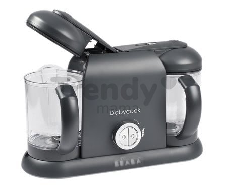 Parný varič a mixér Beaba Babycook® Duo Plus Dark Grey dvojitý