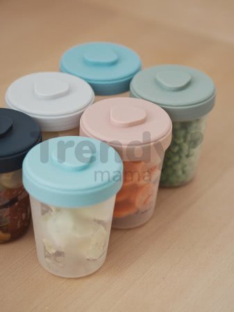 Set 6 dóz na jedlo Beaba Toddler Food Storage 6 clip 6x250 ml