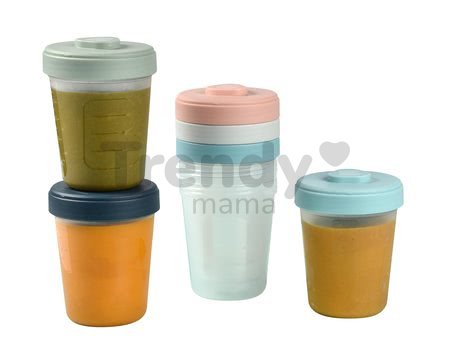 Set 6 dóz na jedlo Beaba Toddler Food Storage 6 clip 6x250 ml