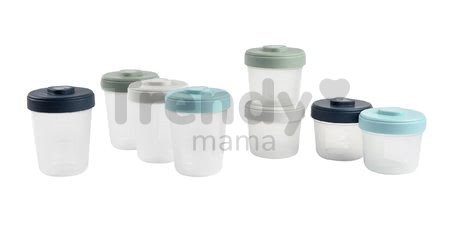 Set 8 dóz na jedlo Beaba Toddler Food Storage 8 clip 4x250 ml + 4x150ml