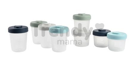 Set 8 dóz na jedlo Beaba Toddler Food Storage 8 clip 4x250 ml + 4x150ml