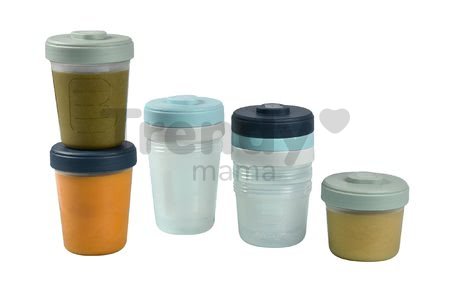 Set 8 dóz na jedlo Beaba Toddler Food Storage 8 clip 4x250 ml + 4x150ml