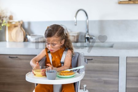 Jedálenská súprava zo skla Duralex Yellow Glass Meal Beaba z vysokokvalitného temperovaného materiálu od 36 mes