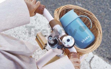 Hrnček pre bábätká 360° Learning Cup Beaba Blue na učenie sa piť modrý od 12 mes