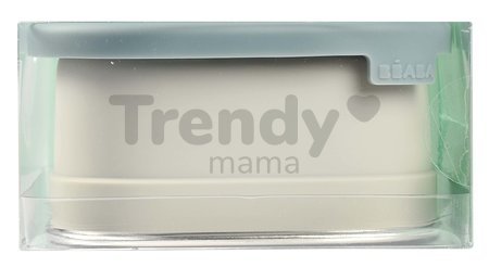 Box na desiatu Stainless Steel Lunch Box Beaba Velvet Grey/Baltic Blue 760 ml z nehrdzavejúcej ocele sivo-modrý