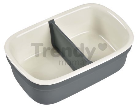 Box na desiatu Ceramic Lunch Box Beaba Mineral Sage keramický sivo-zelený