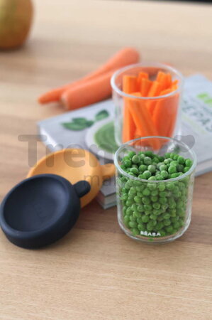 Sada dóz na jedlo Night Blue Honey Beaba 250 ml 2 kusy z kvalitného skla