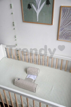 Hniezdo na spanie pre bábätká Bébécal™ Linen Natural Beaba do postele ľanové od 0 mes