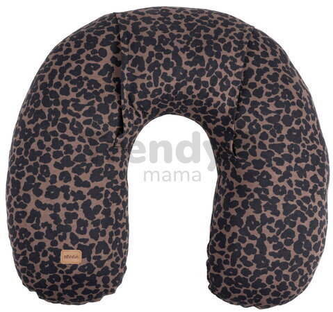 Hrejivý vankúš Little Warmy Jersey Leopard Beaba s ľanovými semienkami na nahrievanie a chladenie s leopardím vzorom