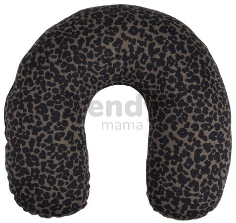 Hrejivý vankúš Little Warmy Jersey Leopard Beaba s ľanovými semienkami na nahrievanie a chladenie s leopardím vzorom