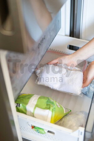 Hrejivý vankúš Little Warmy Jersey Heather Clay Beaba s ľanovými semienkami na nahrievanie a chladenie béžový
