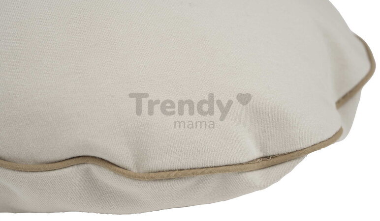 Dojčiaci vankúš Big Flopsy™ French Terry Clay Beaba 180 cm béžový