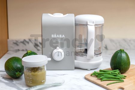 Parný varič a mixér Beaba Babycook® Express Velvet Grey sivý