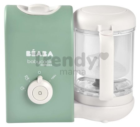 Parný varič a mixér Beaba Babycook® Express Sage Green zelený