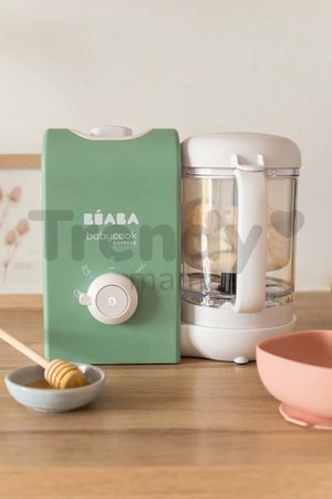 Parný varič a mixér Beaba Babycook® Express Sage Green zelený