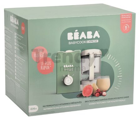 Parný varič a mixér Beaba Babycook® Express Sage Green zelený