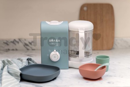 Parný varič a mixér Beaba Babycook® Express Baltic Blue modrý