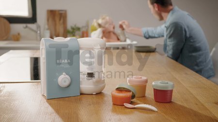 Parný varič a mixér Beaba Babycook® Express Baltic Blue modrý