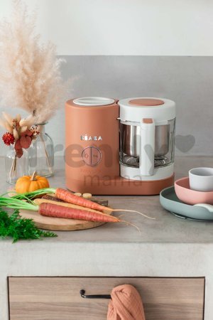 Parný varič a mixér Beaba Babycook® Neo Terra Cotta hnedý