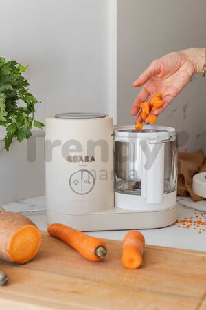 Parný varič a mixér Babycook® Neo Clay Beaba hnedý od 0 mes