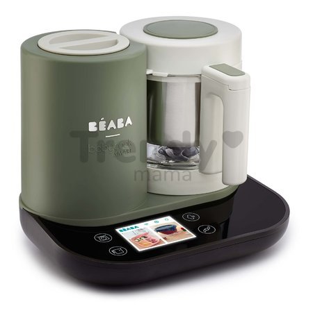 Parný varič a mixér Beaba Babycook Smart® Grey Green zeleno-čierny